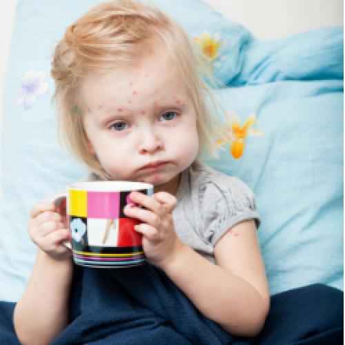 У ребенка кашель и температур.  Детские инфекции